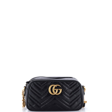 Gucci GG Marmont Shoulder Bag Matelasse Leather Small
