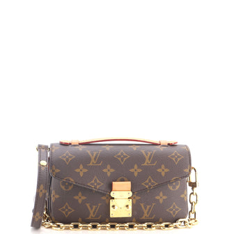 Louis Vuitton Pochette Metis Monogram Canvas East West