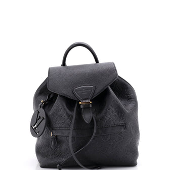 Louis Vuitton Montsouris NM Backpack Monogram Empreinte Leather PM