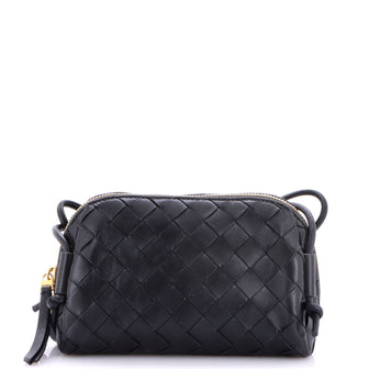 Bottega Veneta Concert Crossbody Pouch Intrecciato Nappa Mini