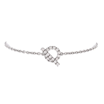 Hermes Finesse Bracelet 18K White Gold and Diamonds