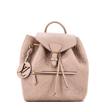 Louis Vuitton Montsouris NM Backpack Monogram Empreinte Leather PM