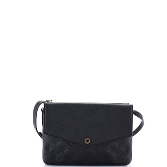 Louis Vuitton Twice Handbag Monogram Empreinte Leather