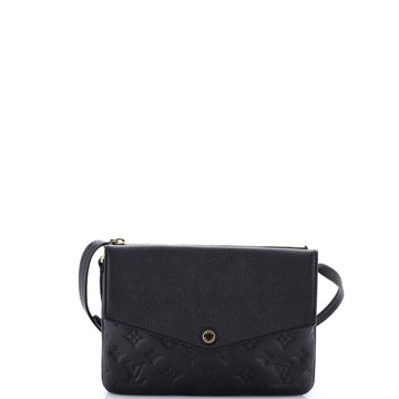 Louis Vuitton Twice Handbag Monogram Empreinte Leather