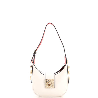 Christian Louboutin Carasky Hobo Leather Mini