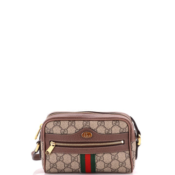 Gucci Ophidia Shoulder Bag GG Coated Canvas Mini