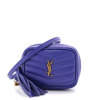 Saint Laurent Lou Camera Bag Matelasse Chevron Leather Baby