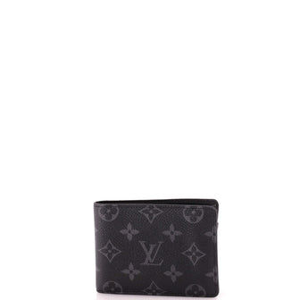 Louis Vuitton Multiple Wallet Monogram Eclipse Canvas