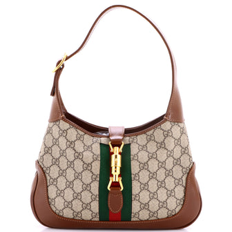 Gucci Jackie 1961 Hobo GG Coated Canvas Small