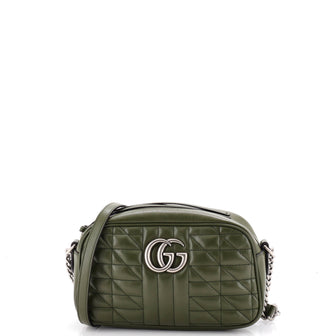 Gucci GG Marmont Shoulder Bag Mixed Matelasse Leather Small