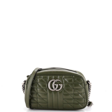 Gucci GG Marmont Shoulder Bag Mixed Matelasse Leather Small