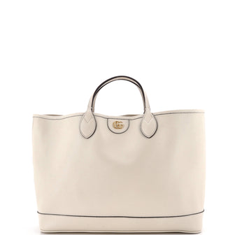 Gucci Ophidia Top Handle Shopping Tote Leather Medium