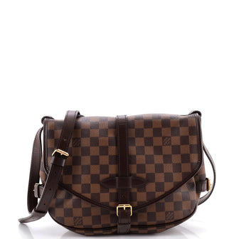 Louis Vuitton Saumur Handbag Damier 30