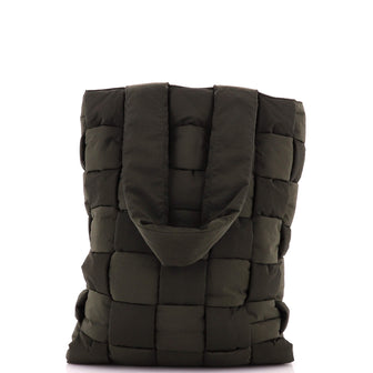 Bottega Veneta Padded Tote Intrecciato Nylon Large