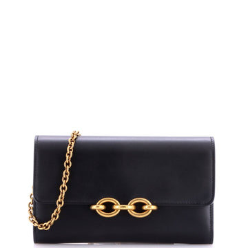 Saint Laurent Le Maillon Chain Wallet Leather
