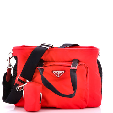 Prada Convertible Pet Carrier Re-Nylon with Mesh
