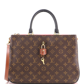 Louis Vuitton Millefeuille Handbag Monogram Canvas and Leather