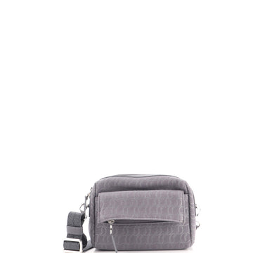 Christian Louboutin Zip N Flap Messenger Bag Monogram Jacquard Mini