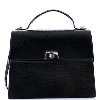 Louis Vuitton Sevigne Handbag Electric Epi Leather GM