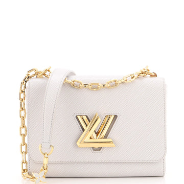 Louis Vuitton Flower Charm Twist Bag Epi Leather MM
