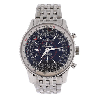 Breitling Navitimer Montbrillant Datora Chronograph Automatic Watch Stainless Steel 43
