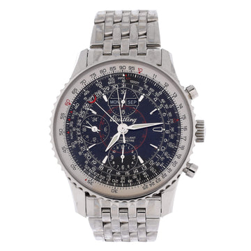 Breitling Navitimer Montbrillant Datora Chronograph Automatic Watch Stainless Steel 43