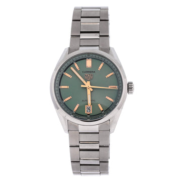 Tag Heuer Carrera Calibre 7 Date Automatic Watch Stainless Steel 36