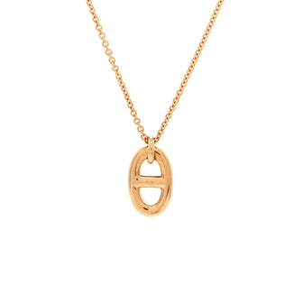 Hermes Farandole Pendant Necklace 18K Rose Gold Small