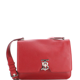 Burberry Alice TB Flap Shoulder Bag Leather Medium