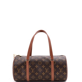 Louis Vuitton Papillon Handbag Monogram Canvas 30