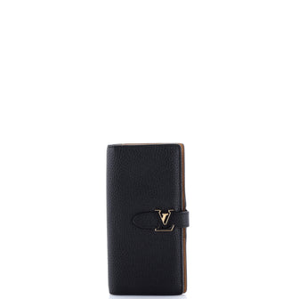 Louis Vuitton Capucines Vertical Wallet Leather