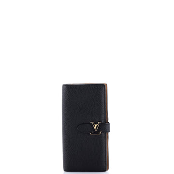 Louis Vuitton Capucines Vertical Wallet Leather