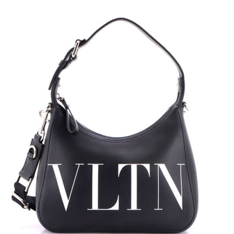 Valentino Garavani VLTN Hobo Printed Leather Small