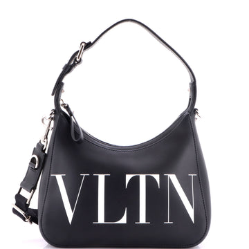 Valentino Garavani VLTN Hobo Printed Leather Small