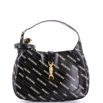 Gucci x Balenciaga The Hacker Project Jackie 1961 Hobo Printed Leather Medium