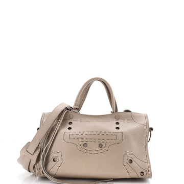 Balenciaga Blackout City Bag Leather Small