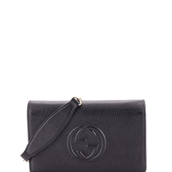 Gucci Soho Wallet on Chain Leather