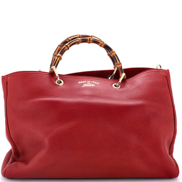 Gucci Bamboo Shopper Tote Leather Large