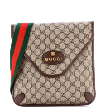 Gucci Neo Vintage Envelope Messenger GG Coated Canvas Medium