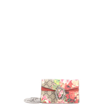 Gucci Dionysus Bag Blooms Print GG Coated Canvas Super Mini