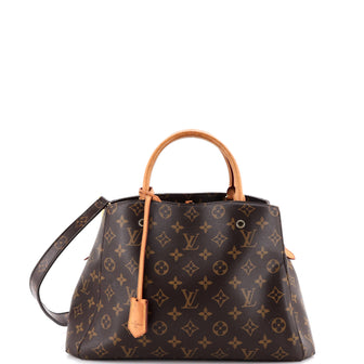 Louis Vuitton Montaigne Handbag Monogram Canvas MM