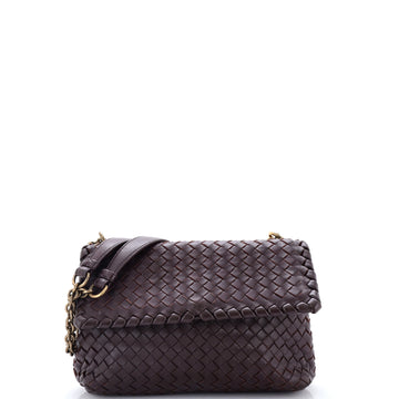 Bottega Veneta Olimpia Crossbody Bag Intrecciato Nappa Baby