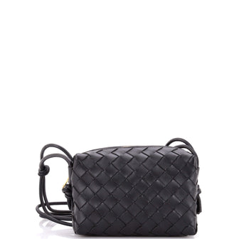 Bottega Veneta Loop Crossbody Bag Intrecciato Nappa Mini