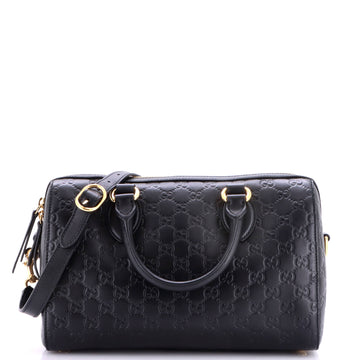 Gucci Signature Boston Bag Guccissima Leather Medium