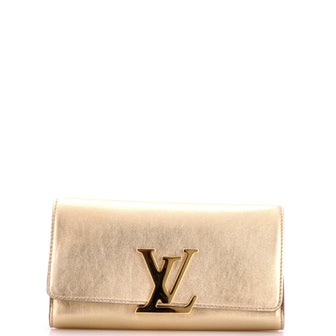 Louis Vuitton Louise Clutch Leather Long
