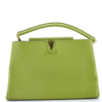 Louis Vuitton Capucines Bag Leather GM