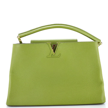 Louis Vuitton Capucines Bag Leather GM