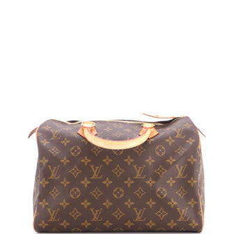 Louis Vuitton Speedy Handbag Monogram Canvas 30