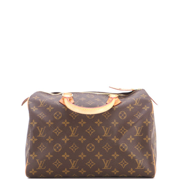 Louis Vuitton Speedy Handbag Monogram Canvas 30