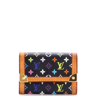 Louis Vuitton Porte-Monnaie Billets Wallet Multicolor Canvas